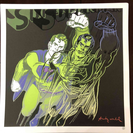 Andy Warhol Lithographie Offset 50x50 cm zertifiziert
