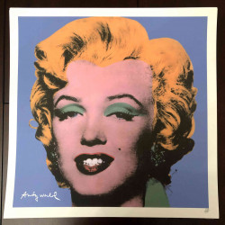 Andy Warhol Litografia off set 50x50 cm certificat