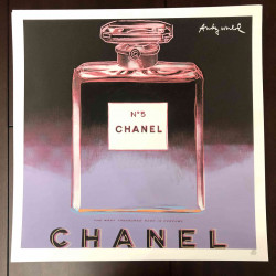 Andy Warhol Lithographie hors set 50x50 cm certifiée