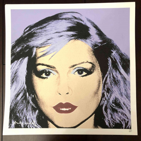 Litografická sada Andyho Warhola certifikovaná 50x50 cm