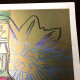 Andy Warhol Lithograph off set 50x50 cm certified
