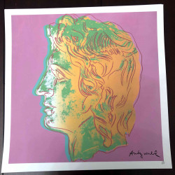 Andy Warhol Litografia offsetowa z certyfikatem 50x50 cm