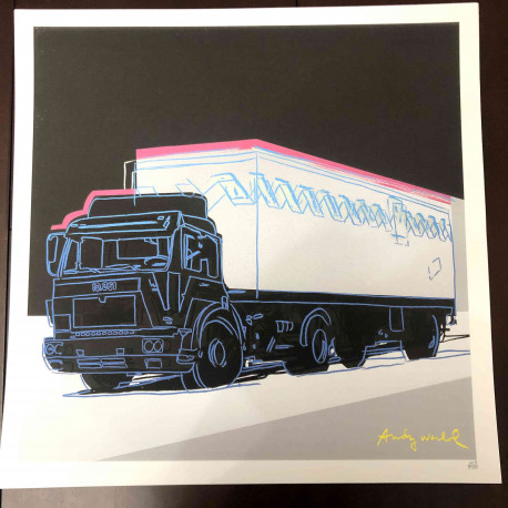 Andy Warhol 50x50 cm-ko litografia-sorta ziurtatua