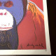 Andy Warhol Lithographie hors set 50x50 cm certifiée