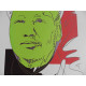 Andy Warhol Lithographie édition hors set 125 cm 35x50
