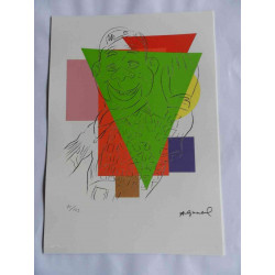 Andy Warhol Litografia, wydanie off-setowe 125 cm 35x50