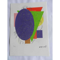Andy Warhol Off set lithograph edition 125 cm 35x50