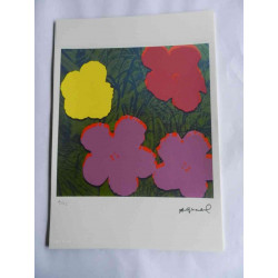 Litografie Andyho Warhola ofsetová edice 125 cm 35x50