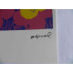 Andy Warhol Off set lithograph edition 125 cm 35x50