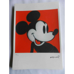 Litografie Andyho Warhola ofsetová edice 125 cm 35x50