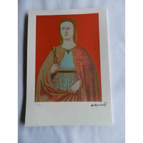 Andy Warhol Off set lithograph edition 125 cm 35x50