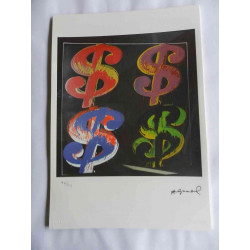 Litografia Andyho Warhola offsetová edícia 125 cm 35x50