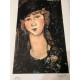 Amedeo Modigliani litografia off-set 50x70 cm Artxiboak Paris