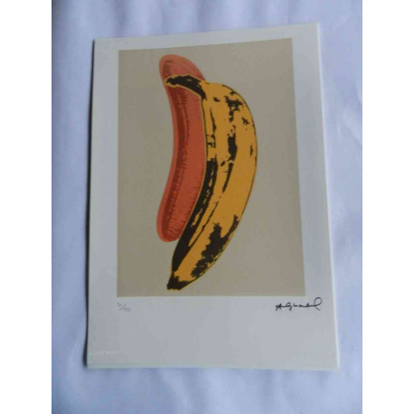 Andy Warhol Litografia off set edizione 125 cm 35x50