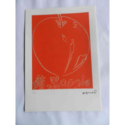 Andy Warhol Litografia off set edició 125 cm 35x50
