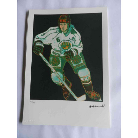 Andy Warhol Litografía offset edición 125 cm 35x50