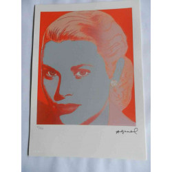 Andy Warhol Litografía edición off set 125 cm 35x50