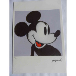 Andy Warhol Lithografie off-set editie 125 cm 35x50