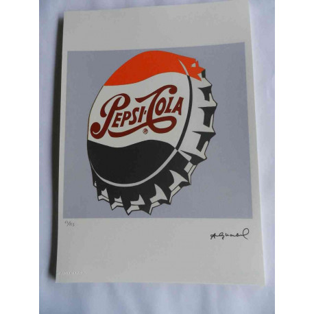 Andy Warhol Lithographie Off-Set-Edition 125 cm 35x50