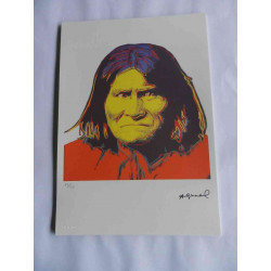 Andy Warhol Litografia off set edizioa 125 cm 35x50