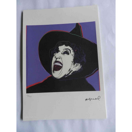 Andy Warhol Litografia off set edizione 125 cm 35x50