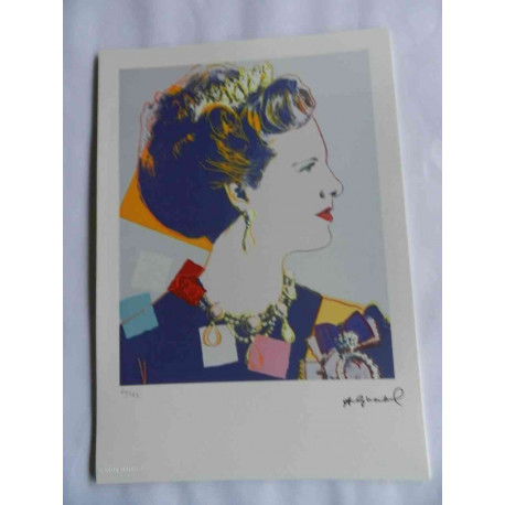 Litografia Andyho Warhola offsetová edícia 125 cm 35x50