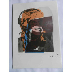 Andy Warhol Litografia off set editie 125 cm 35x50