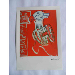 Andy Warhol Lithografie off-set editie 125 cm 35x50