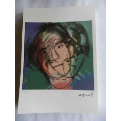 Andy Warhol Lithographie Off-Set-Edition 125 cm 35x50
