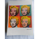 Andy Warhol Lithographie édition hors set 125 cm 35x50