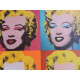 Andy Warhol Lithographie édition hors set 125 cm 35x50