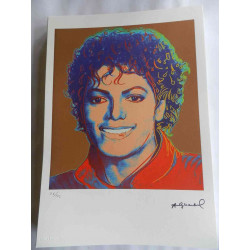 Andy Warhol Litografia off set edizioa 125 cm 35x50