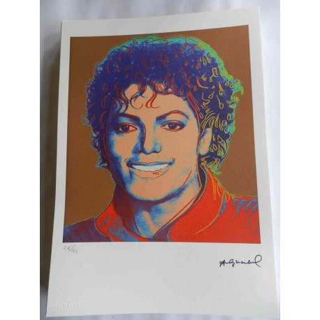 Andy Warhol Litografia off set edizioa 125 cm 35x50