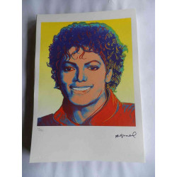 Andy Warhol Lithografie off-set editie 125 cm 35x50