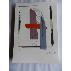 Litografie Andyho Warhola ofsetová edice 125 cm 35x50