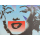 Andy Warhol Lithographie édition hors set 125 cm 35x50