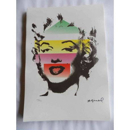 Andy Warhol Off set lithograph edition 125 cm 35x50