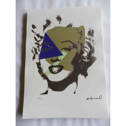 Andy Warhol Litografia edição off set 125 cm 35x50