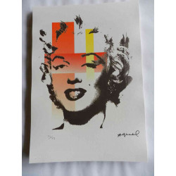 Andy Warhol Off set lithograph edition 125 cm 35x50