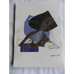 Andy Warhol Lithografie off-set editie 125 cm 35x50