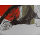 Andy Warhol Lithografie off-set editie 125 cm 35x50