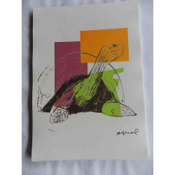 Andy Warhol Litografia off set edició 125 cm 35x50