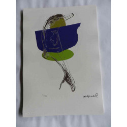 Litografia Andyho Warhola offsetová edícia 125 cm 35x50