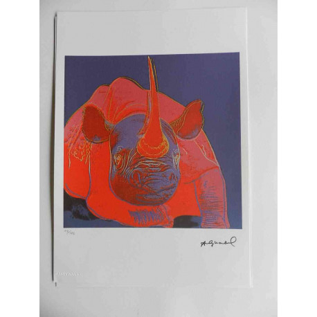 Andy Warhol Off set lithograph edition 125 cm 35x50