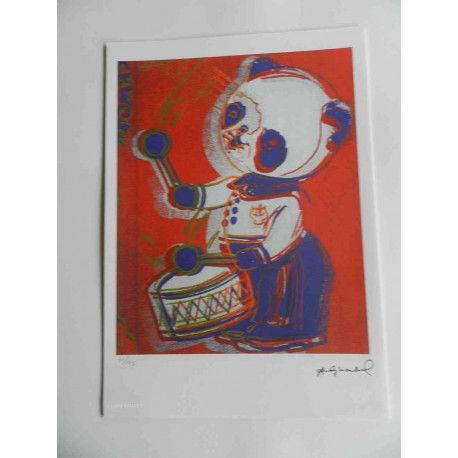 Andy Warhol Litografía edición off set 125 cm 35x50