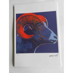 Andy Warhol Litografia edição off set 125 cm 35x50