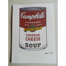 Andy Warhol Litografía edición off set 125 cm 35x50