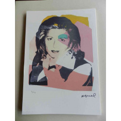 Andy Warhol Off set lithograph edition 125 cm 35x50