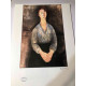 Amedeo Modigliani lithographie hors set 50x70 cm Archives Paris