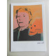 Andy Warhol Litografia edição off set 125 cm 35x50